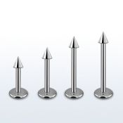 lbcn2 labret acero quirurgico 1mm cono 2mm mayorista