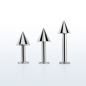 lbcn5 labret acero quirurgico cono 5mm venta