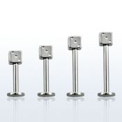 lbsdi3 labret acero quirurgico dado 3mm distribuidor