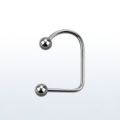 lsb4 labret acero quirurgico vertical bolas 4mm 10mm 16mm al por mayor