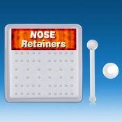 nbrtbx caja display retainers piercing nariz hueso acrilico flexible 0 6mm mayorista