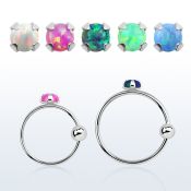 nrpo2 aro nariz plata 925 0 6mm bola cierre opalo redondo 2mm distribuidor mayorista