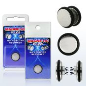 pkmp32 plug falso magnetico acero quirurgico anillos goma 10mm 1 pieza venta