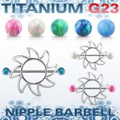 uonp103 pezonera pezon estilo janet jackson sol bolas opalo sinteticas 5mm mayorista