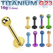 utlbb3 labret titanio g23 anodizado bola 3mm distribuidor