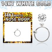 whz2 aro nariz oro blanco 14 kts bola cierre zirconia redonda clara 2mm venta