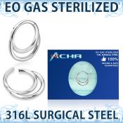 zsgsh8 sterilized steel hinged segment ring double rings