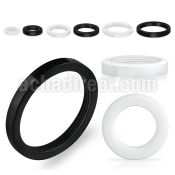 ari loose acrylic ring for screwfit acrylic plug tunnel