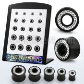 brpg179 board w sawo wood flesh tunnel w ferido multi crystals