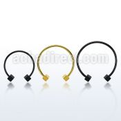 cbmtdi5l xxl anodized steel circular barbell, 14g w 5mm dices