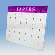 dac32 empty display with rubber string for taper spiral