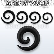ipar areng wood spiral coil taper size 3mm 12mm