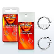 lpcirx non piercing fake lip piercing clips size 8mm to 12mm