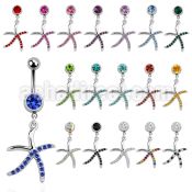 mcd643 steel belly banana w a dangling star fish