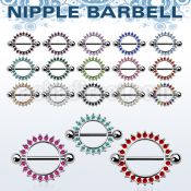 mcnpc3 round nipple shield w prong set crystal studded rim