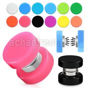mpvrd acrylic magnetic fake plug without rubber o rings