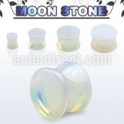 pgsbb real moon stone double flared plug