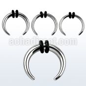 psp 316l steel septum pincher with double rubber o rings