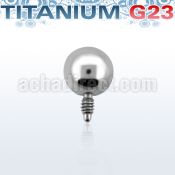 tab4 4mm titanium g23 dermal anchor ball top for base plate