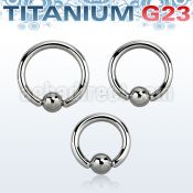 ubcr10 titanium g23 ball closure ring with 6mm ball