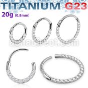 usgshss11 titanium g23 hinged segment ring side cnc cz