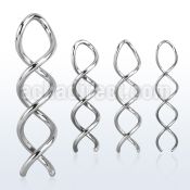 wrb steel wire twist taper size 16g to 10g