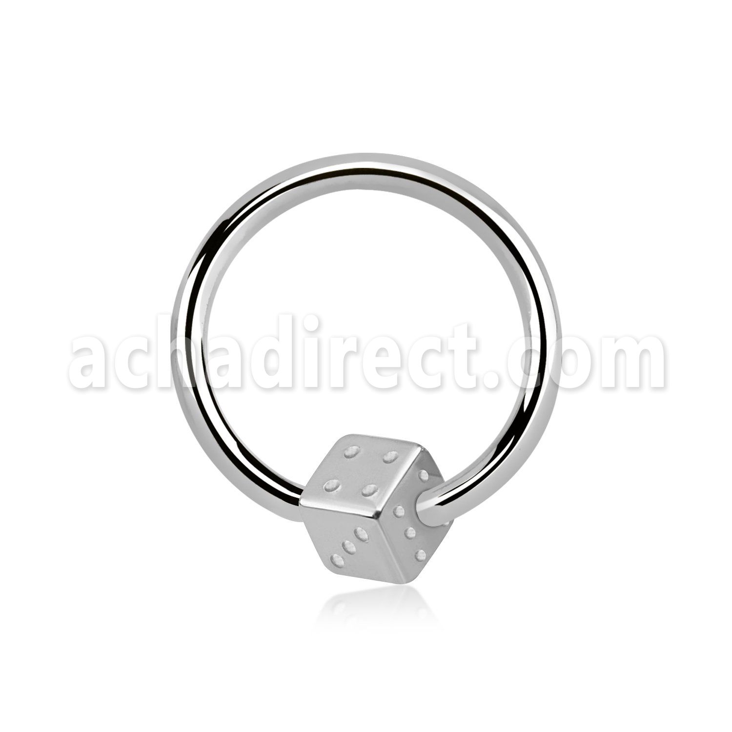bcesdi 316l steel closure ring with 3mm closure dice