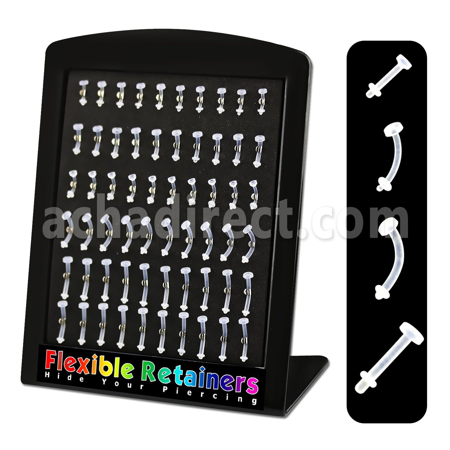 brfr flexible acrylic retainer for tongue lip belly eyebrow