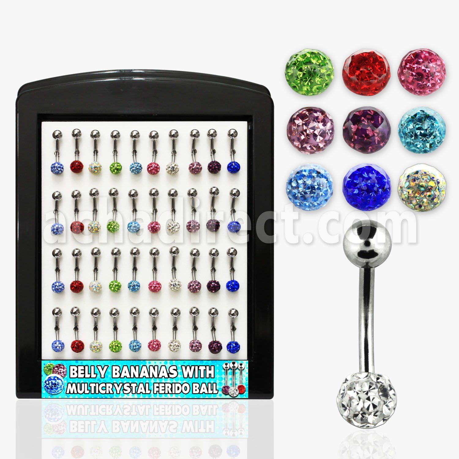 brmix17 belly banana with steel ball ferido crystal ball