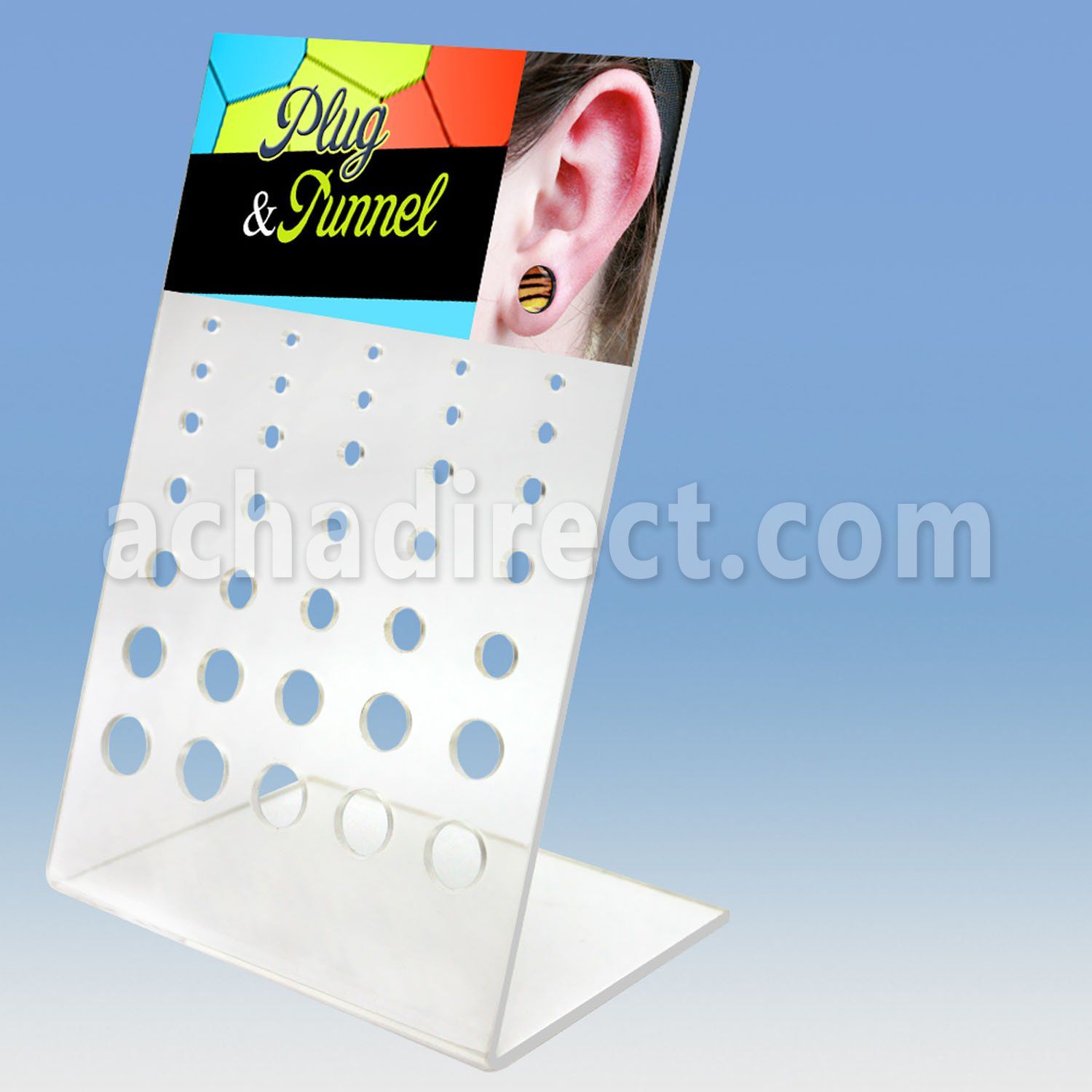 dac31 empty display with holes for screw fit tunnel