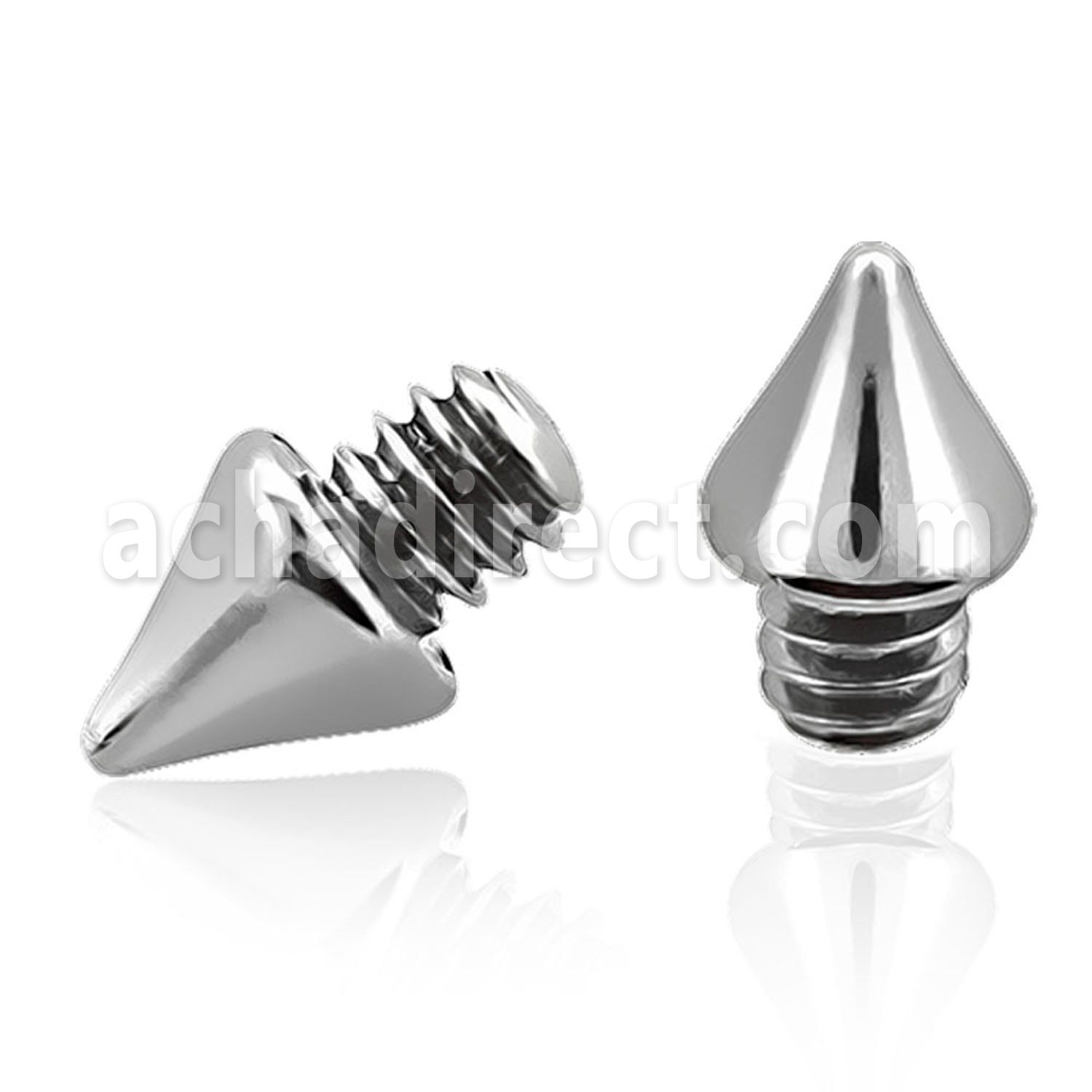 icn2 2mm cone 316l steel dermal anchor top for base plate