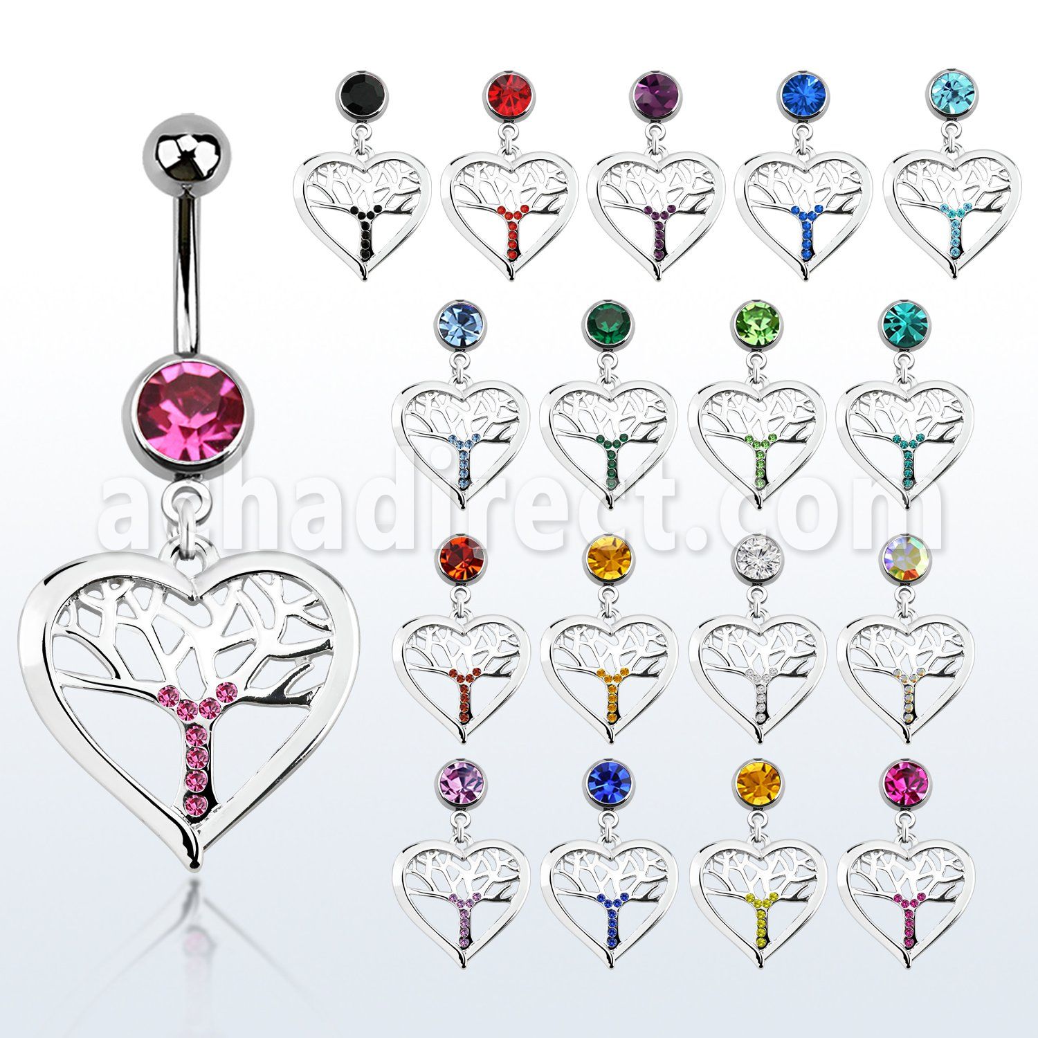 mcd751 steel belly banana w dangling tree of life symbol