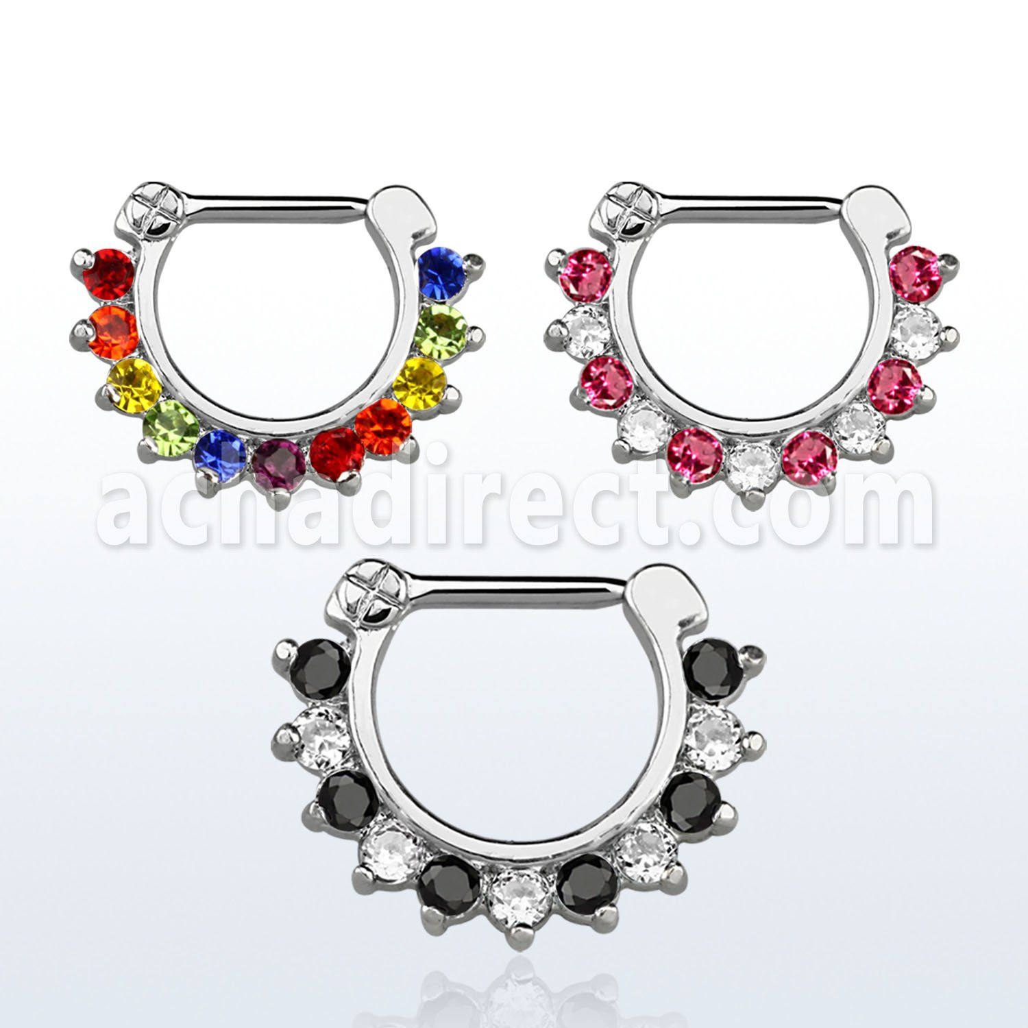 sepcx16 septum clicker wa 316l steel bar alternating crystals