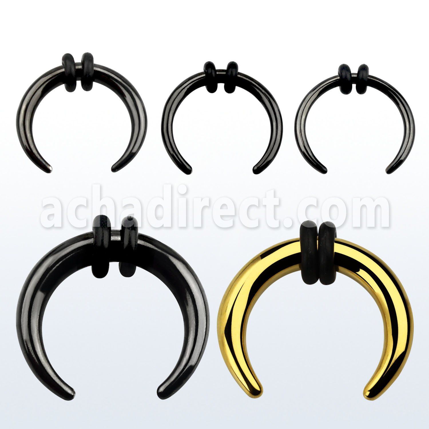 tpsp pvd 316l steel septum pincher with double o rings